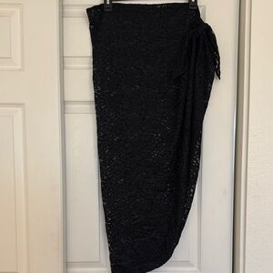 Black Lace sarong